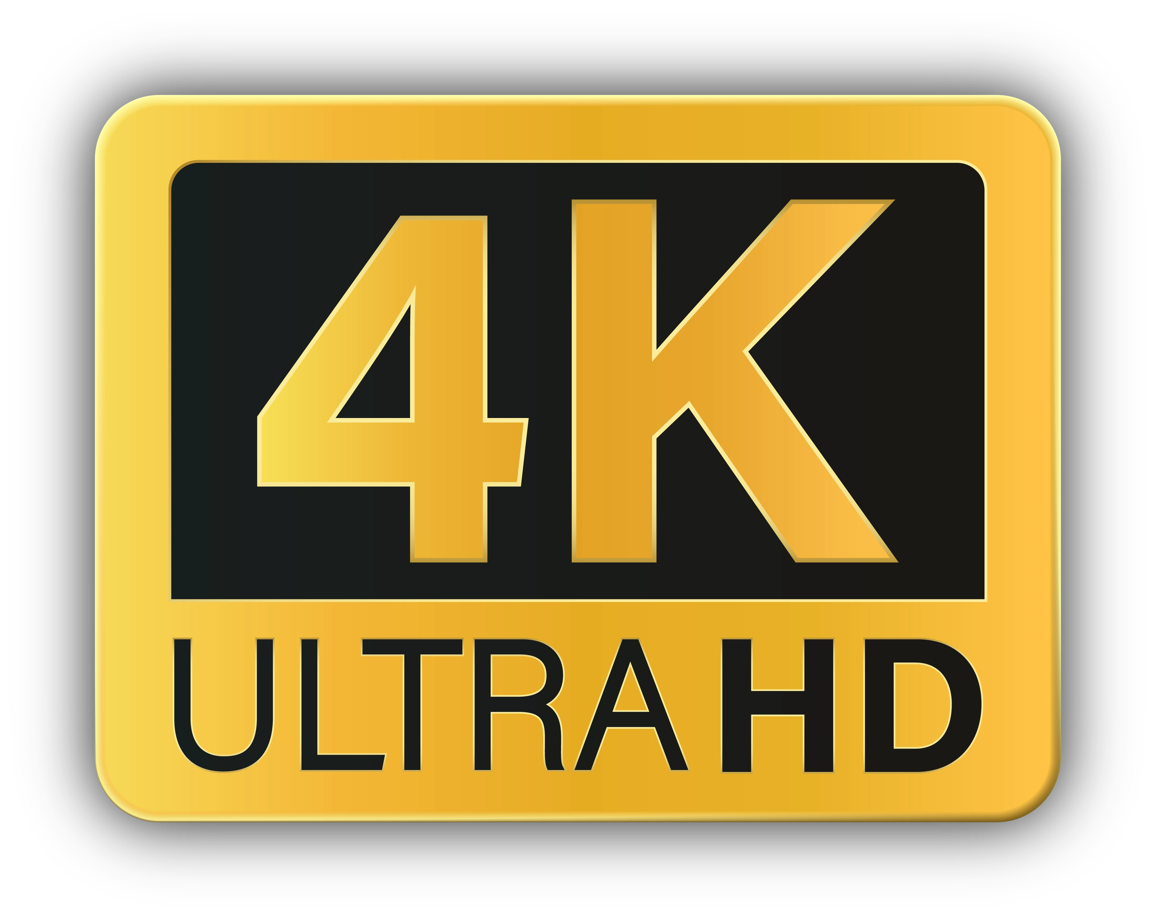 4K Ultra HD resolution logo image