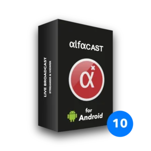 License key for 'alfacast x' app. Google Android & Android TV. Ten activations