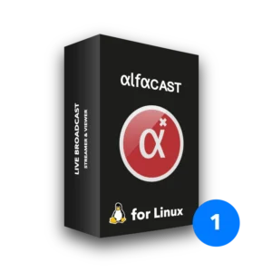 License key for ‘alfacast x’ app. Linux. One activation