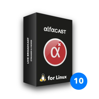 License key for ‘alfacast x’ app. Linux. Ten activations