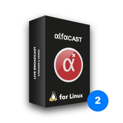 License key for ‘alfacast x’ app. Linux. Two activations