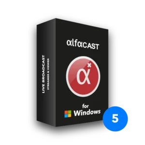 License key for ‘alfacast x’ app. Microsoft Windows. Five activations