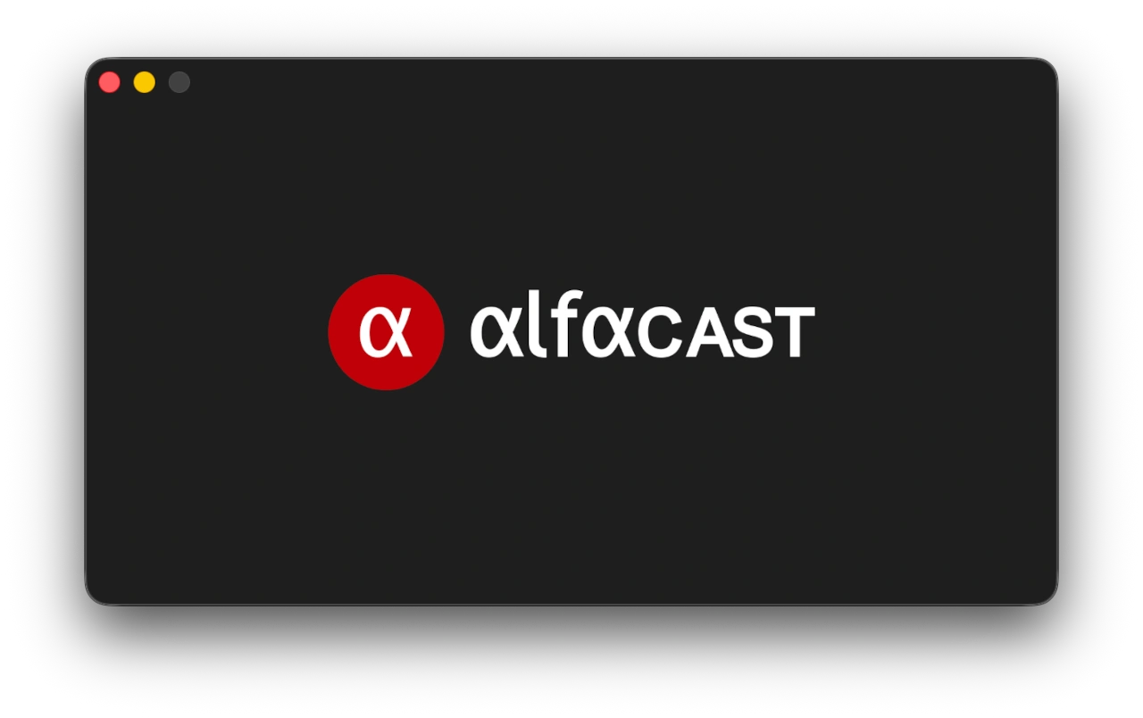 Mac screen mirroring splash screen window