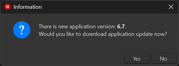 The new version of alfacast screen mirror app